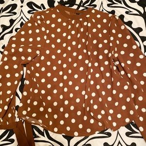 Polka dot top
